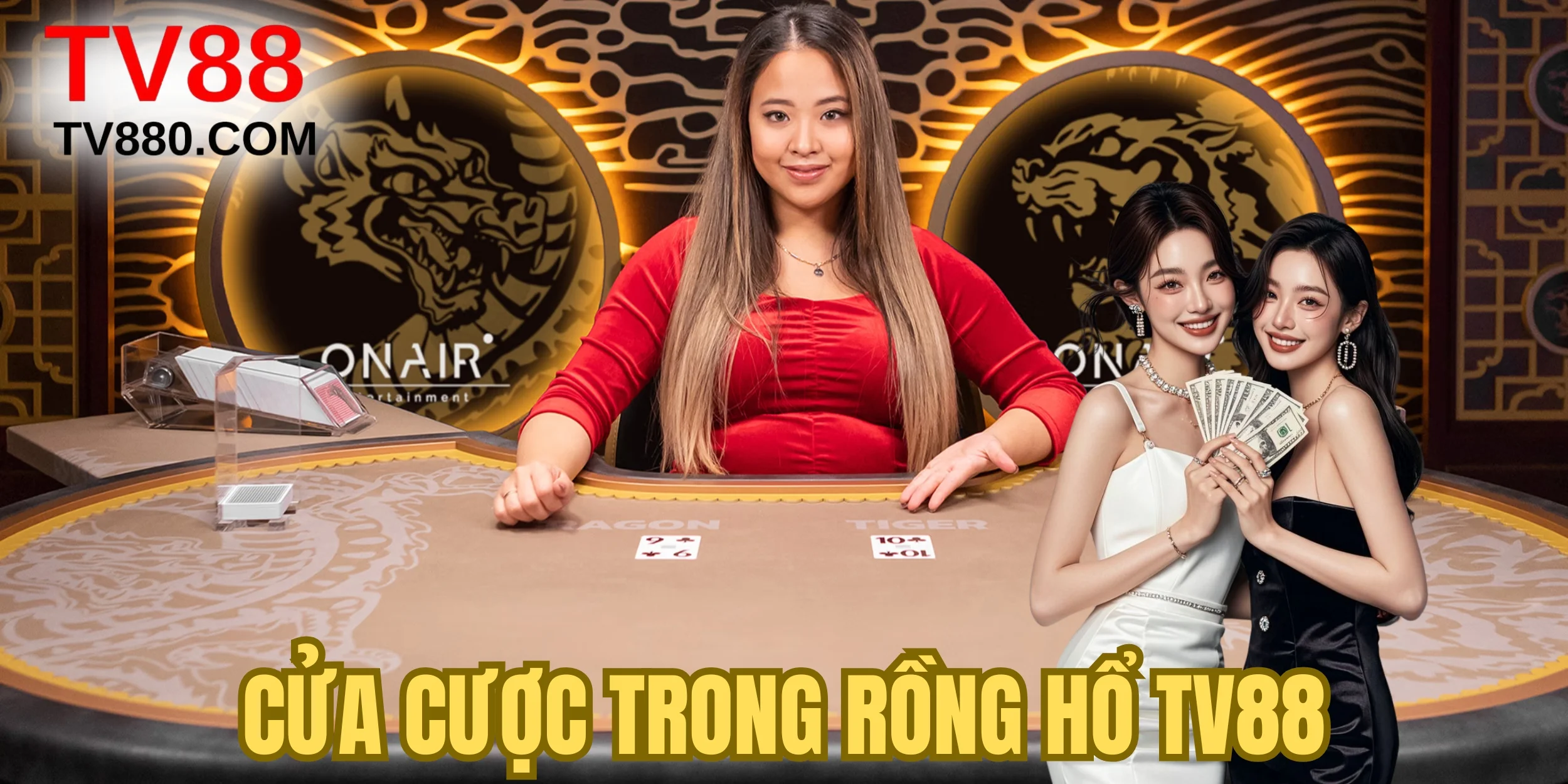 Cửa cược trong Rồng Hổ TV88