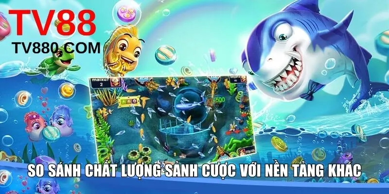 So sánh chất lượng sảnh cược với nền tảng khác